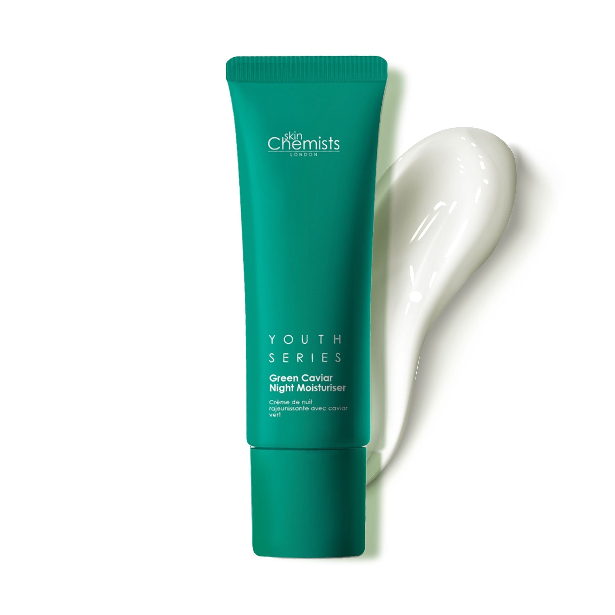 SKINCHEMISTS GREEN CAVIAR NIGHT MOISTURISER — Deep Hydration & Overnight Repair