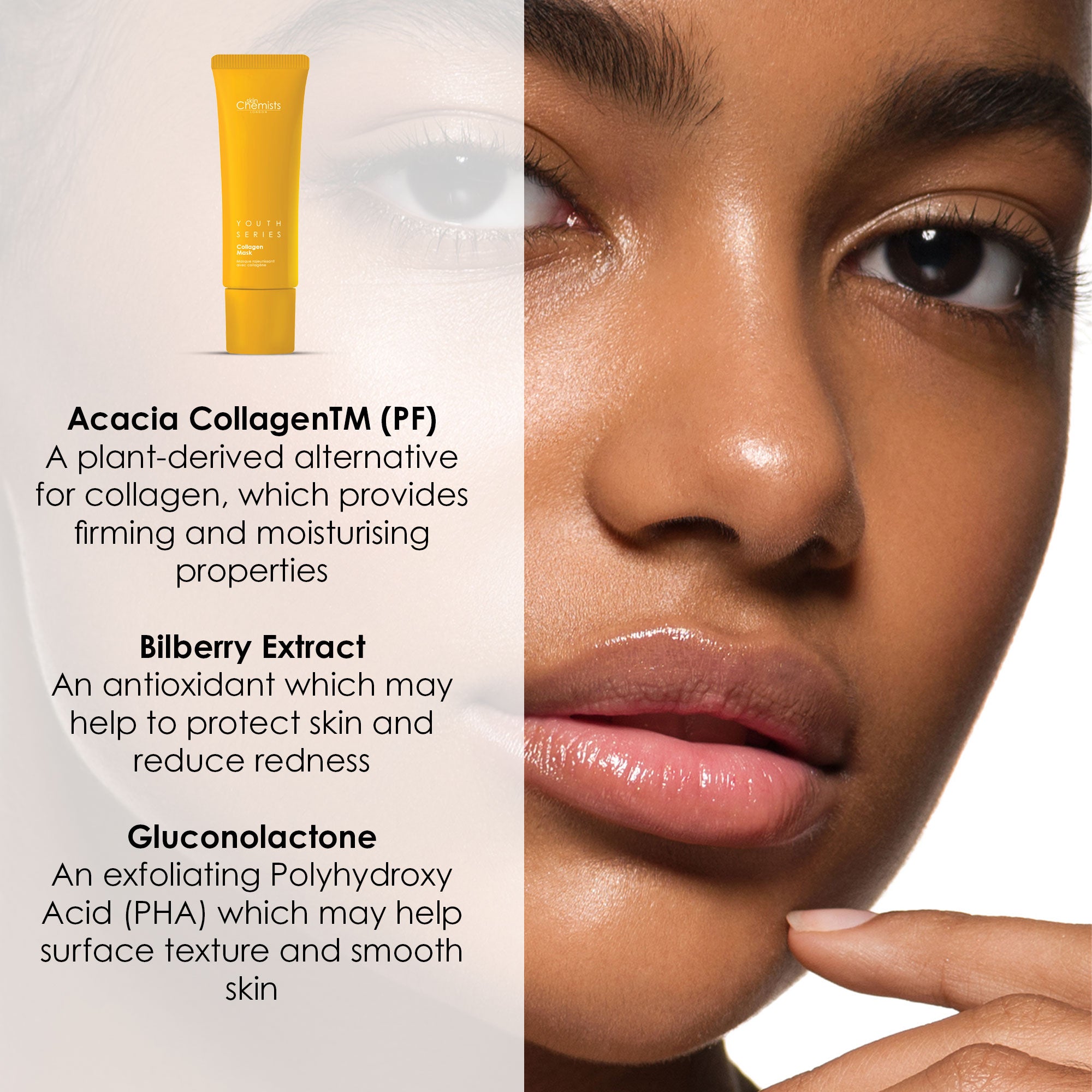 SKINCHEMISTS COLLAGEN FACE MASK – Revitalizing Nourishment for Radiant Skin