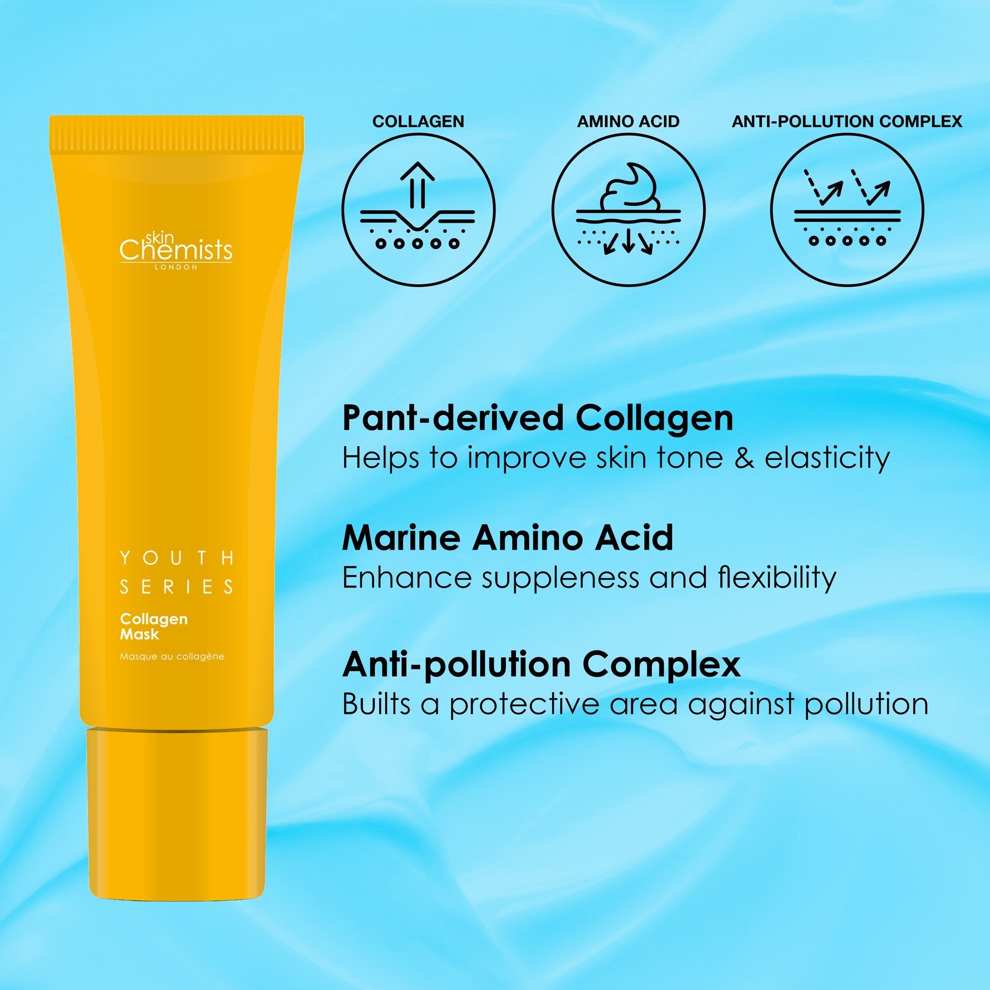 SKINCHEMISTS COLLAGEN FACE MASK – Revitalizing Nourishment for Radiant Skin