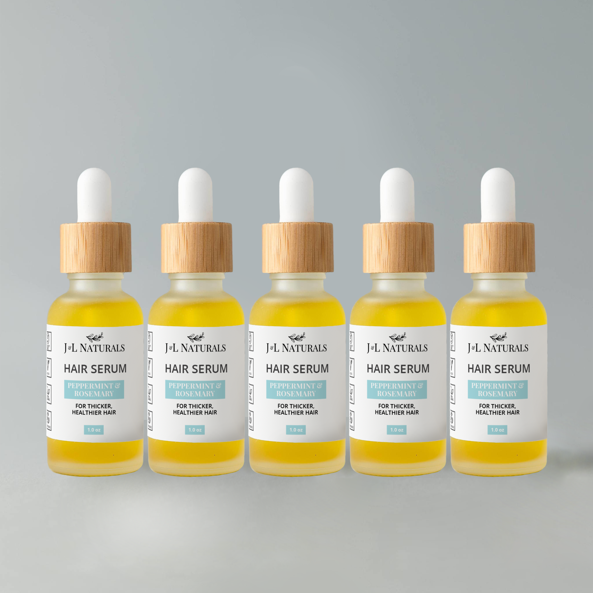 AND L NATURALS - Hair Serum Bundle (5-Pack)
