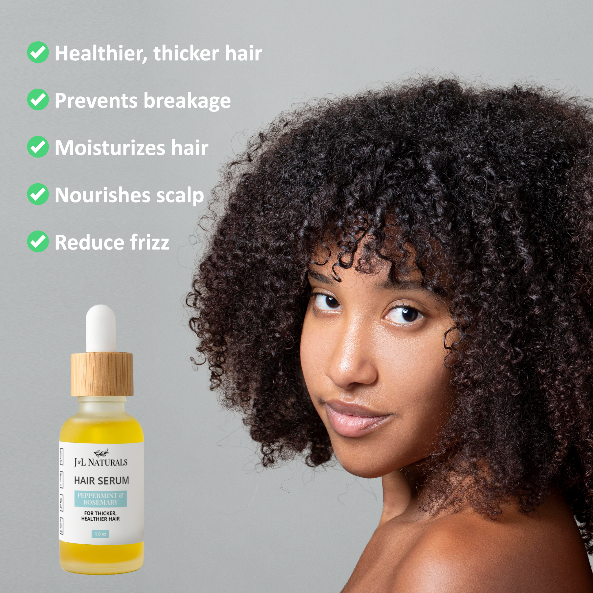AND L NATURALS - Hair Serum Bundle (5-Pack)