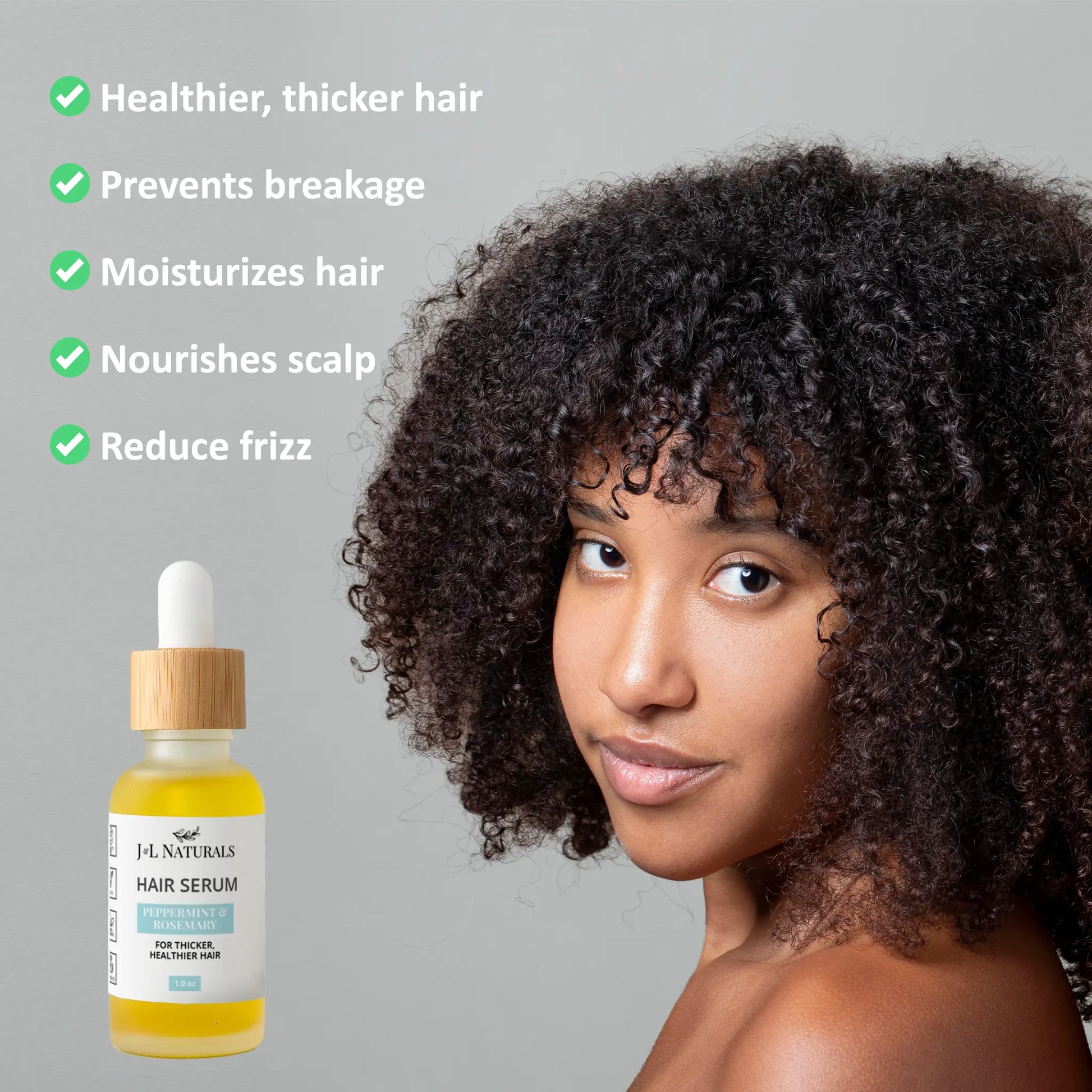 AND L NATURALS - Hair Serum Bundle (5-Pack) J and L Naturals