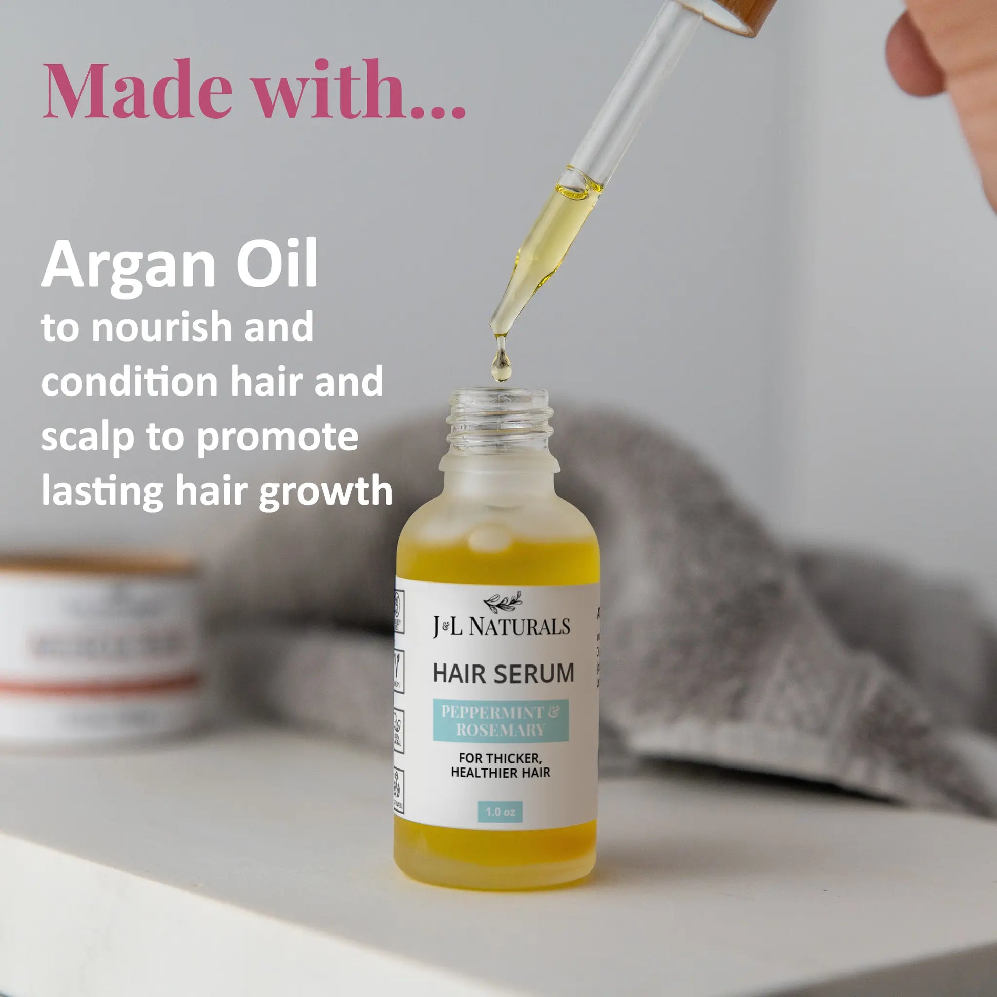 AND L NATURALS - Hair Serum Bundle (5-Pack) J and L Naturals
