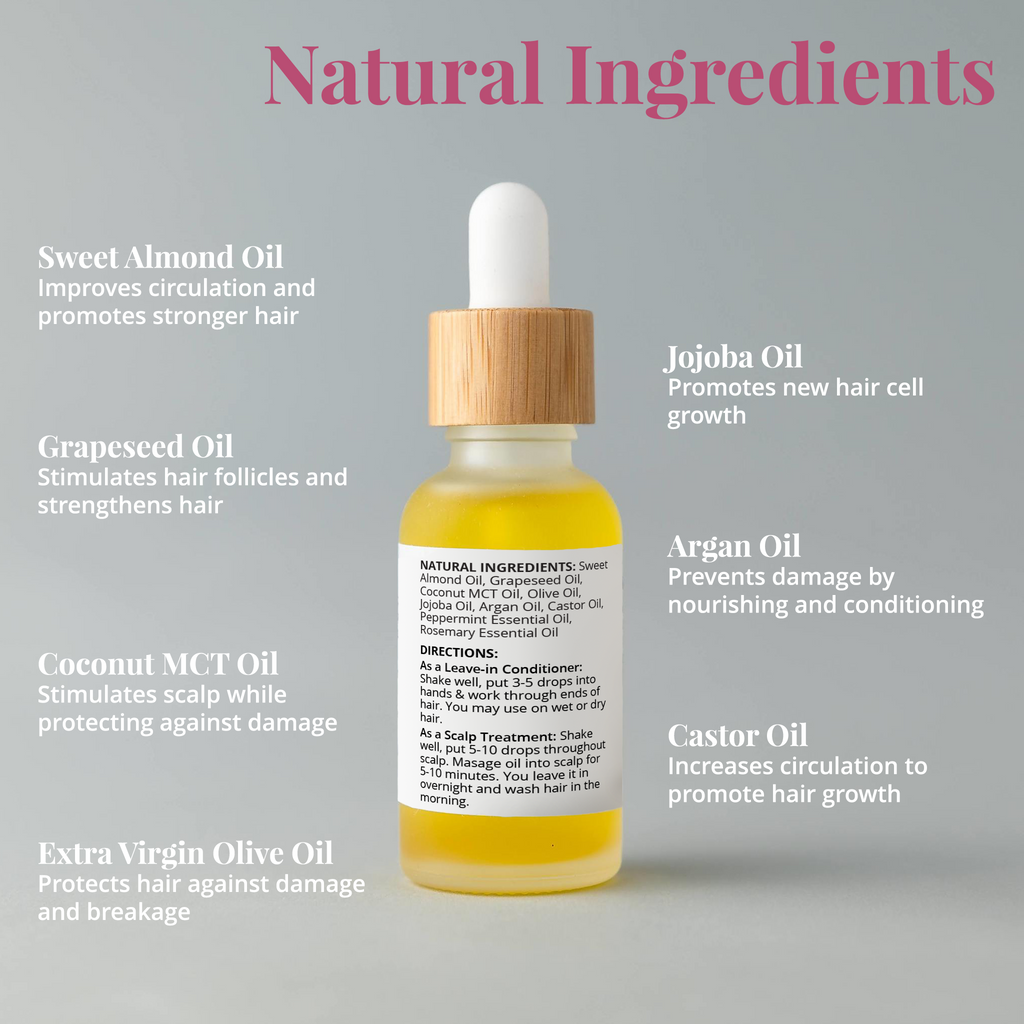 AND L NATURALS - Hair Serum Bundle (5-Pack)