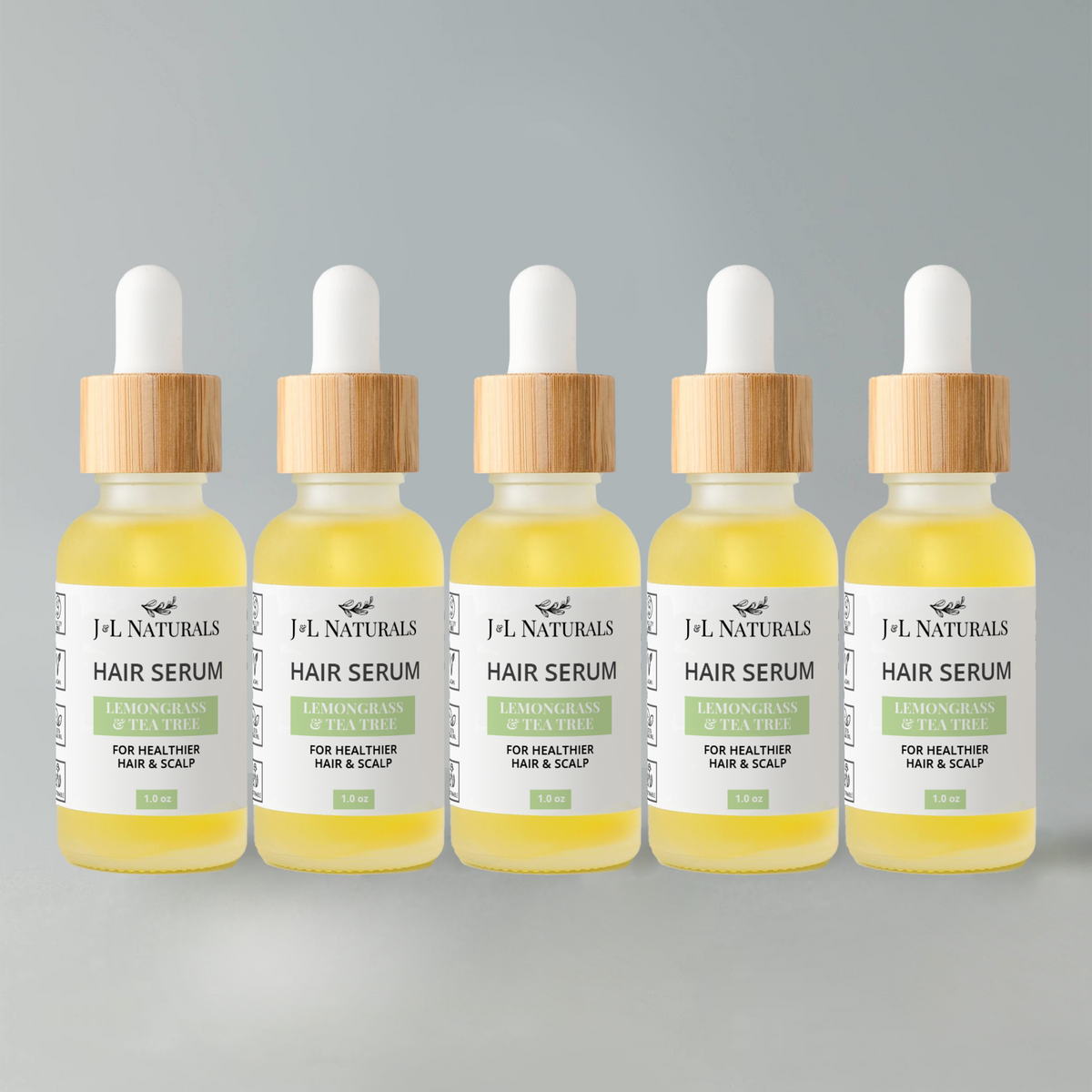 AND L NATURALS - Hair Serum Bundle (5-Pack)