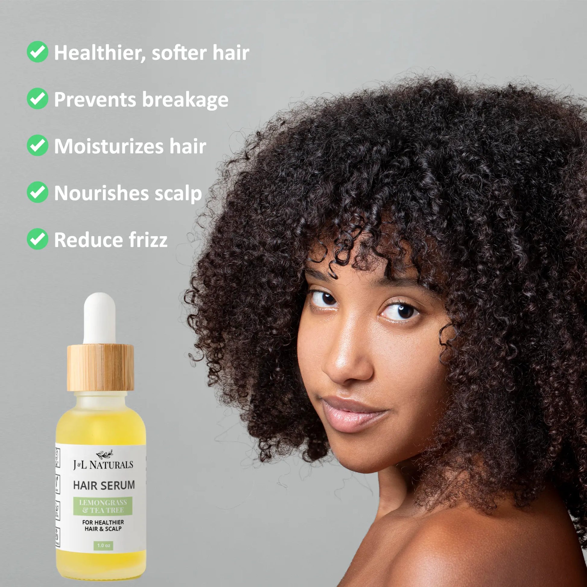 AND L NATURALS - Hair Serum Bundle (5-Pack) J and L Naturals