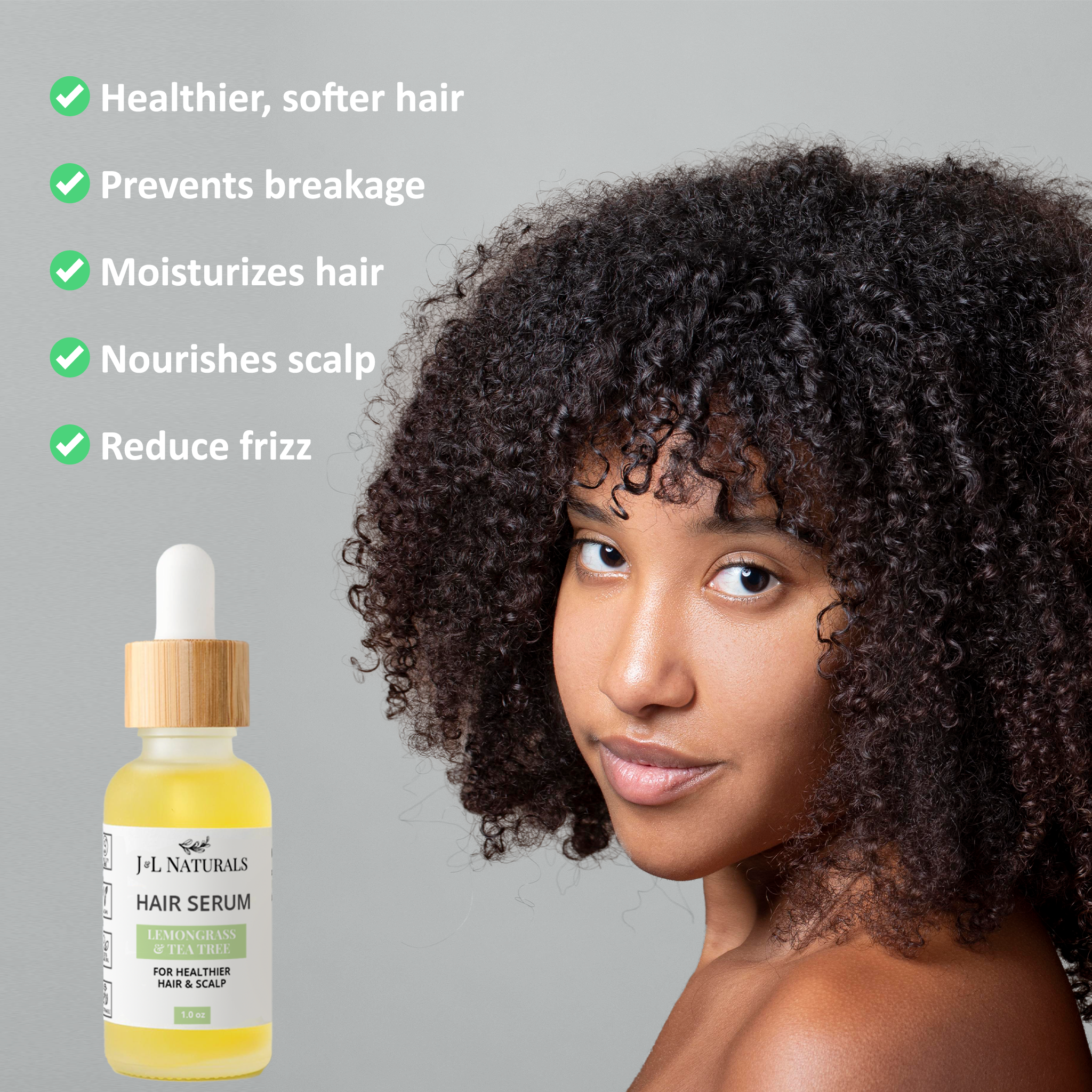 AND L NATURALS - Hair Serum Bundle (5-Pack)