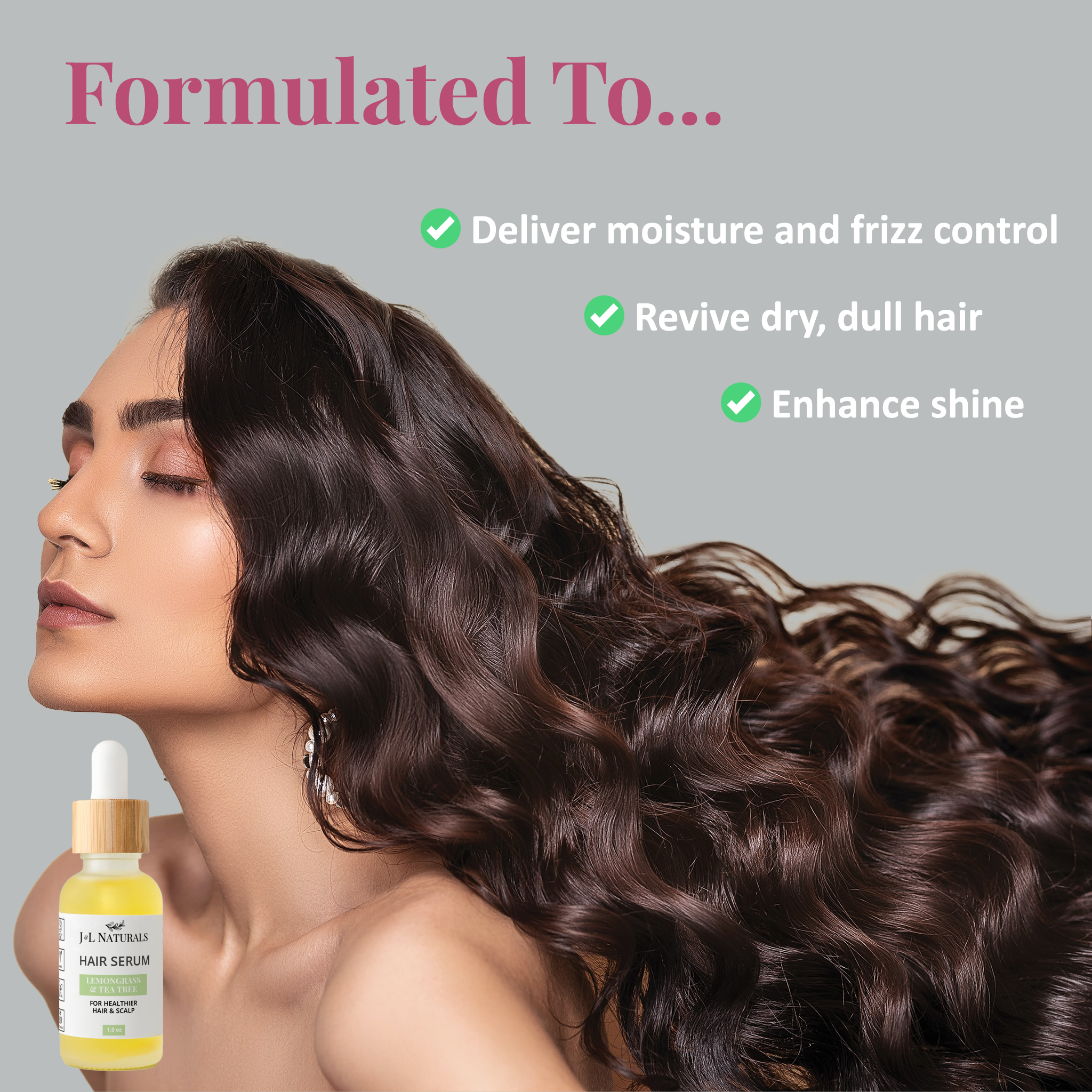 AND L NATURALS - Hair Serum Bundle (5-Pack)