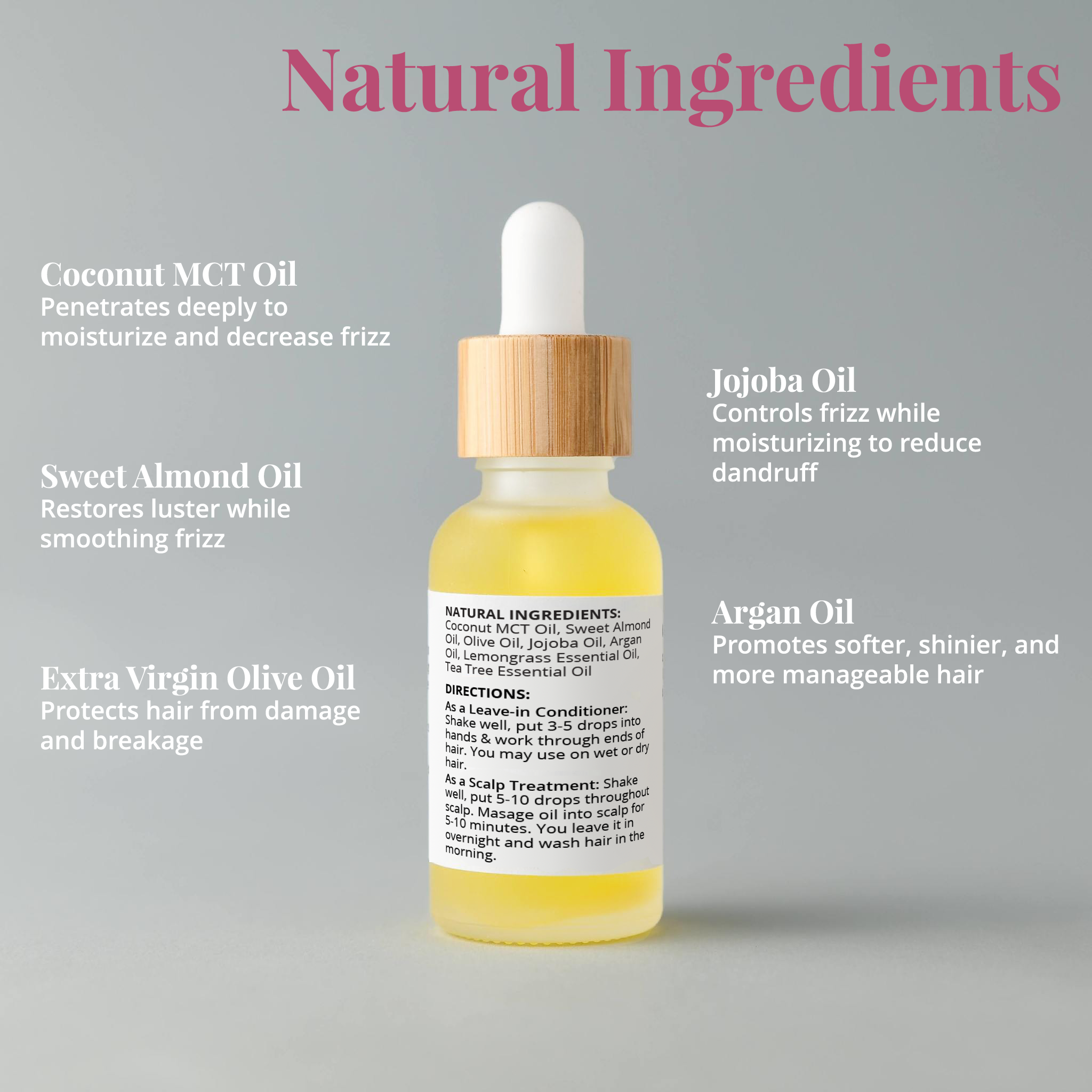 AND L NATURALS - Hair Serum Bundle (5-Pack)