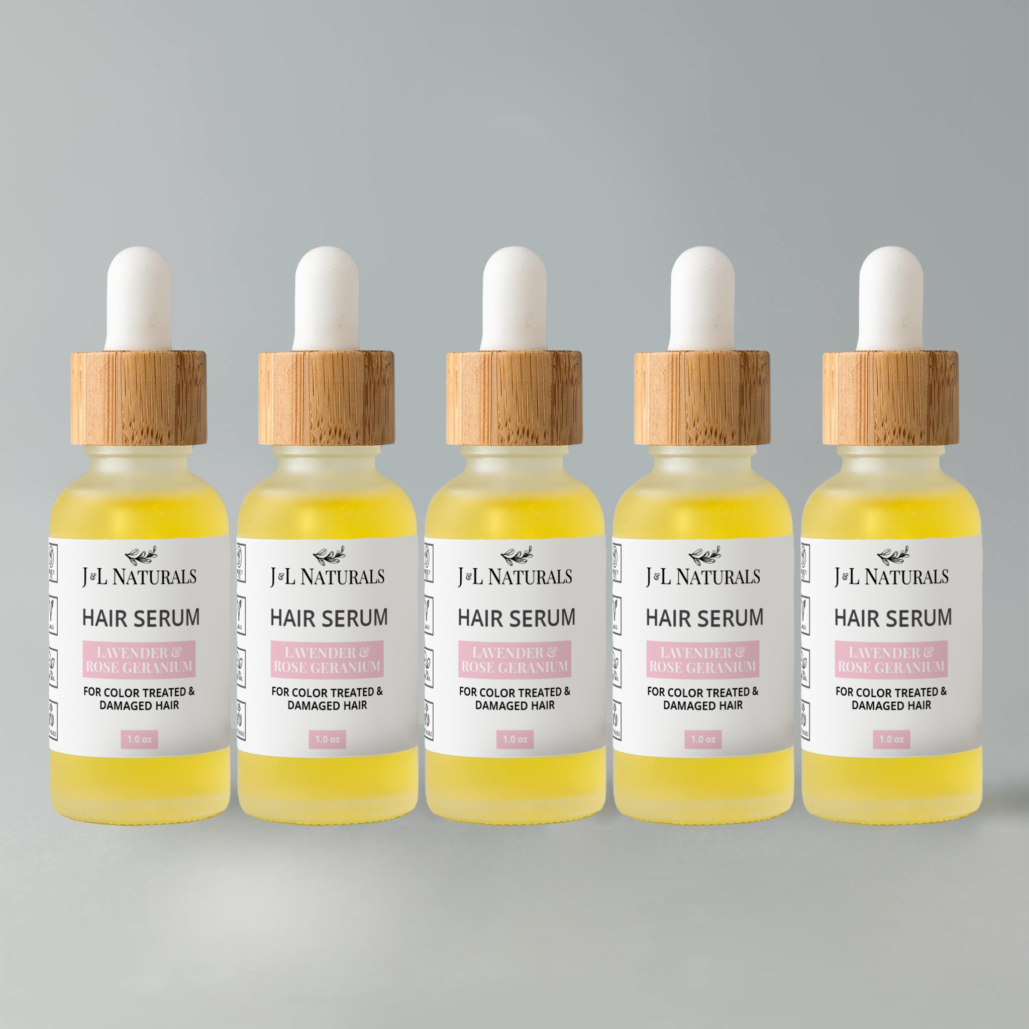 AND L NATURALS - Hair Serum Bundle (5-Pack)