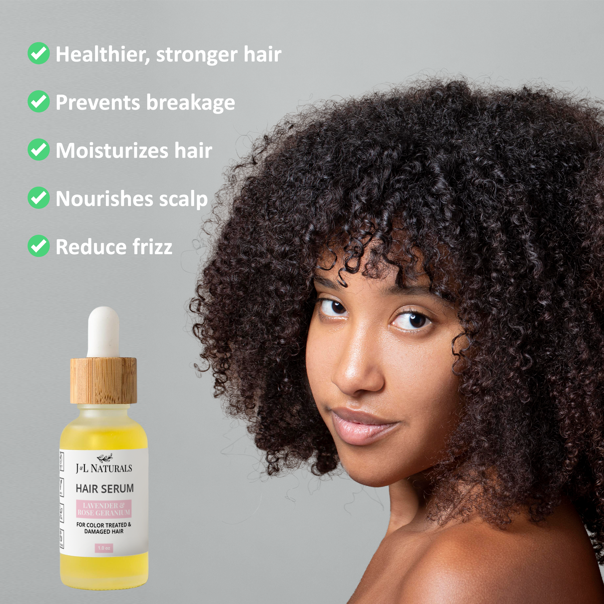 AND L NATURALS - Hair Serum Bundle (5-Pack)