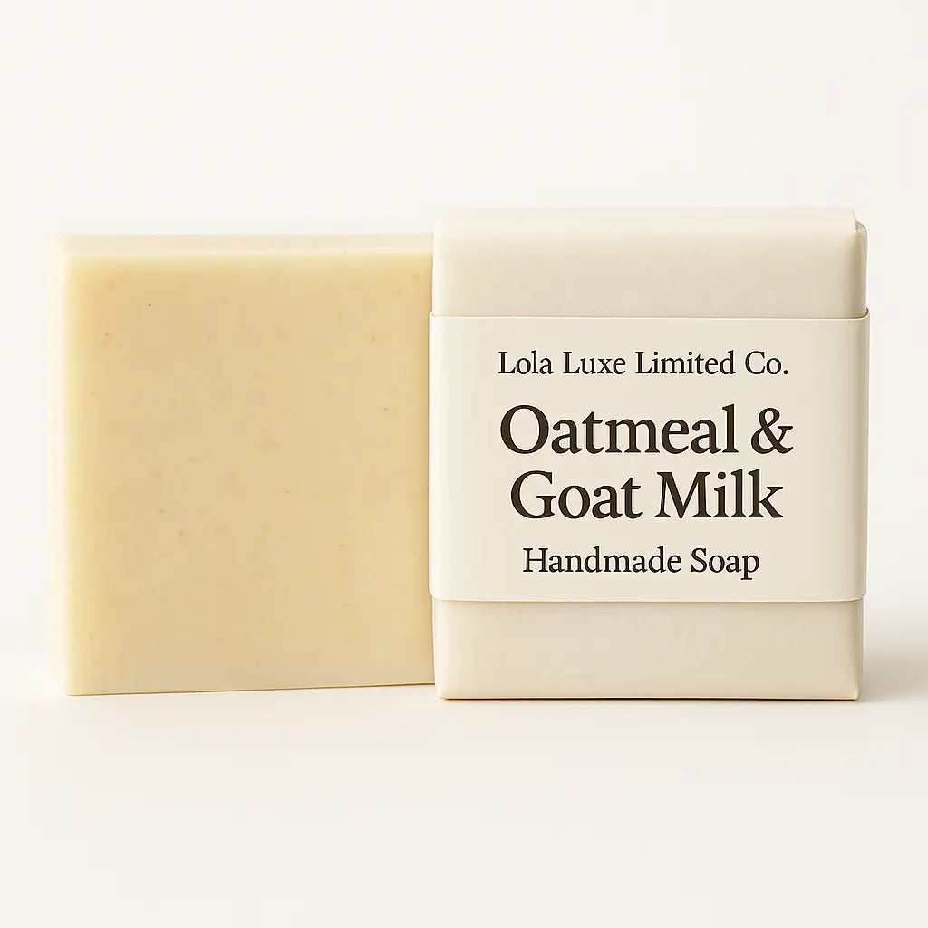 LOLA LUXE GOAT & OATMEAL MILK HANDMADE SOAP – Nourishing Lux Lola Luxe Limited Co.