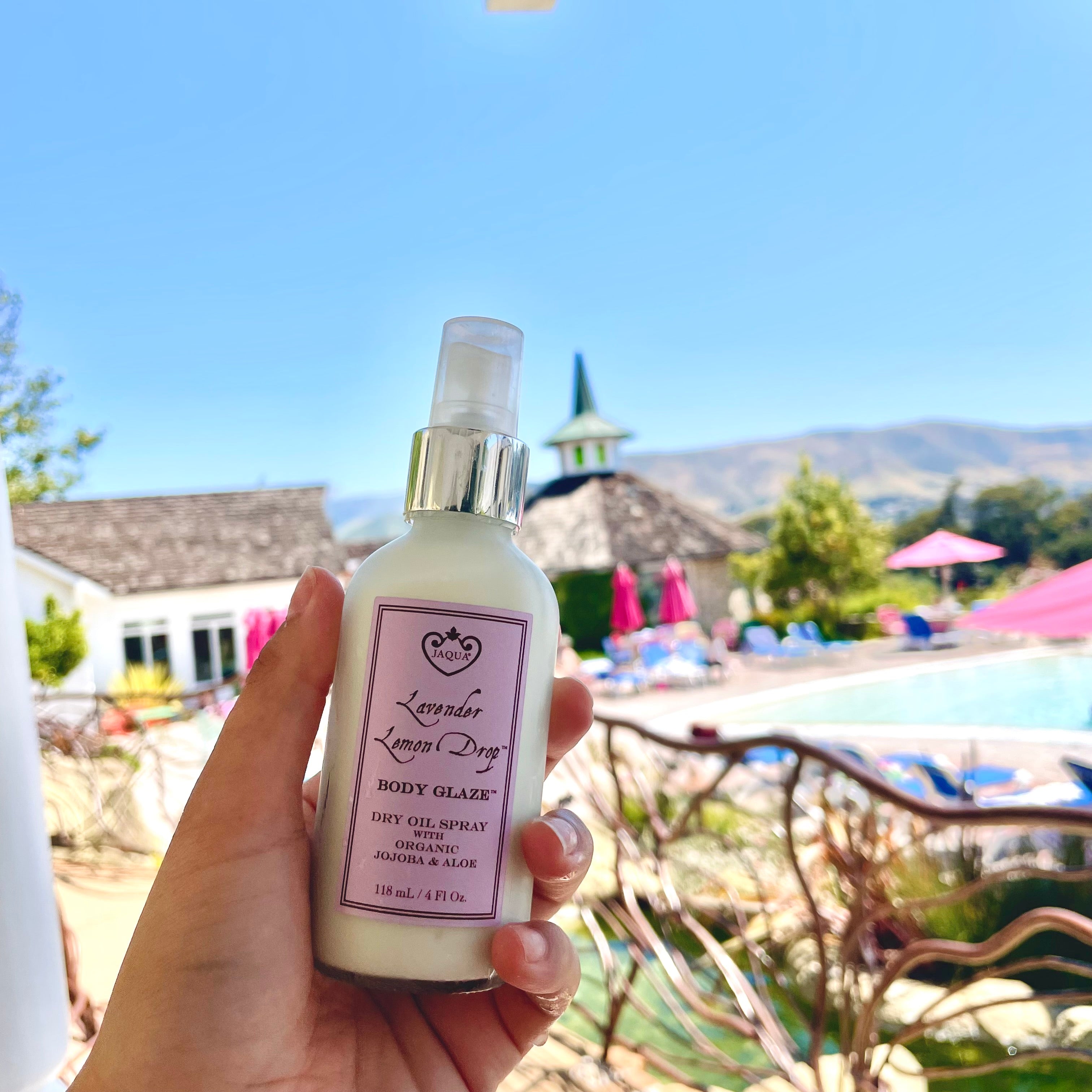 JAQUA LAVENDER LEMON - Drop Body Glaze Dry Oil Spray