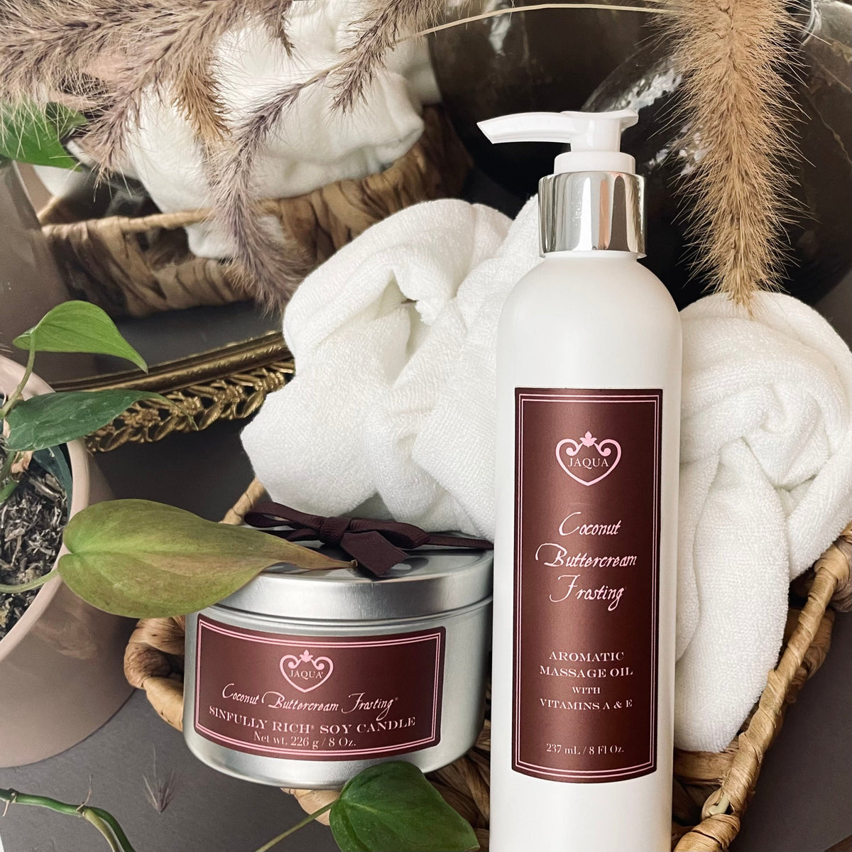 JAQUA - COCONUT BUTTERCREAM FROSTING - Aromatic Massage Oil