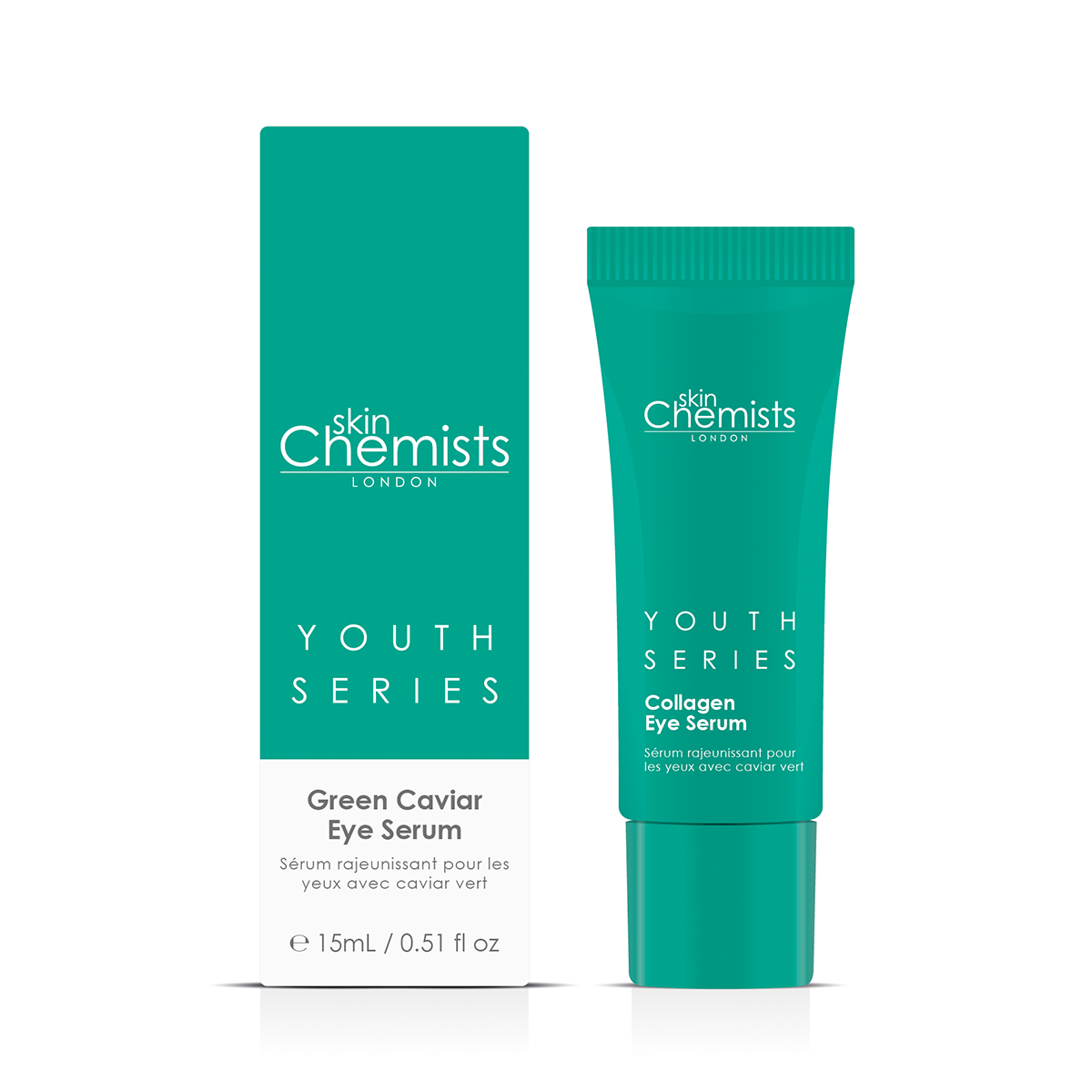 SKINCHEMISTS GREEN CAVIAR EYE SERUM — Hydration & Revitalizing Care