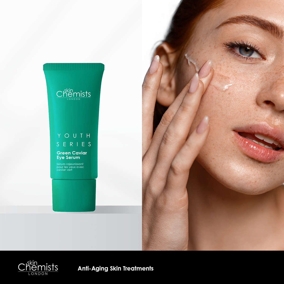 SKINCHEMISTS GREEN CAVIAR EYE SERUM — Hydration & Revitalizing Care