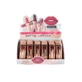 ROMANTIC BEAUTY LUSCIOUS MATTE LIPSTICKS — Red Hydrating, Long-Lasting Matte Finish Romantic Beauty