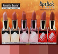 ROMANTIC BEAUTY ART GALLERY MATTE LIPSTICKS — Nude Creamy, Transfer-Proof Matte Formula Romantic Beauty