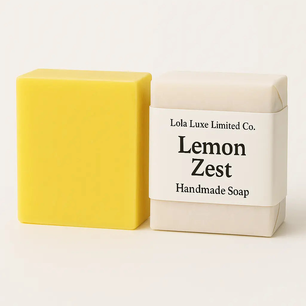 LOLA LUXE LEMON ZEST GOAT MILK SOAP – Brightening Citrus Bliss for Radiant Skin Lola Luxe Limited Co.