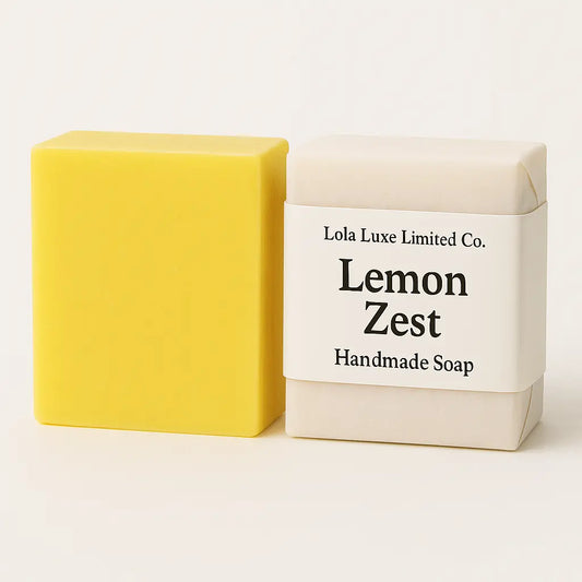 LOLA LUXE LEMON ZEST GOAT MILK SOAP – Brightening Citrus Bliss for Radiant Skin Lola Luxe Limited Co.