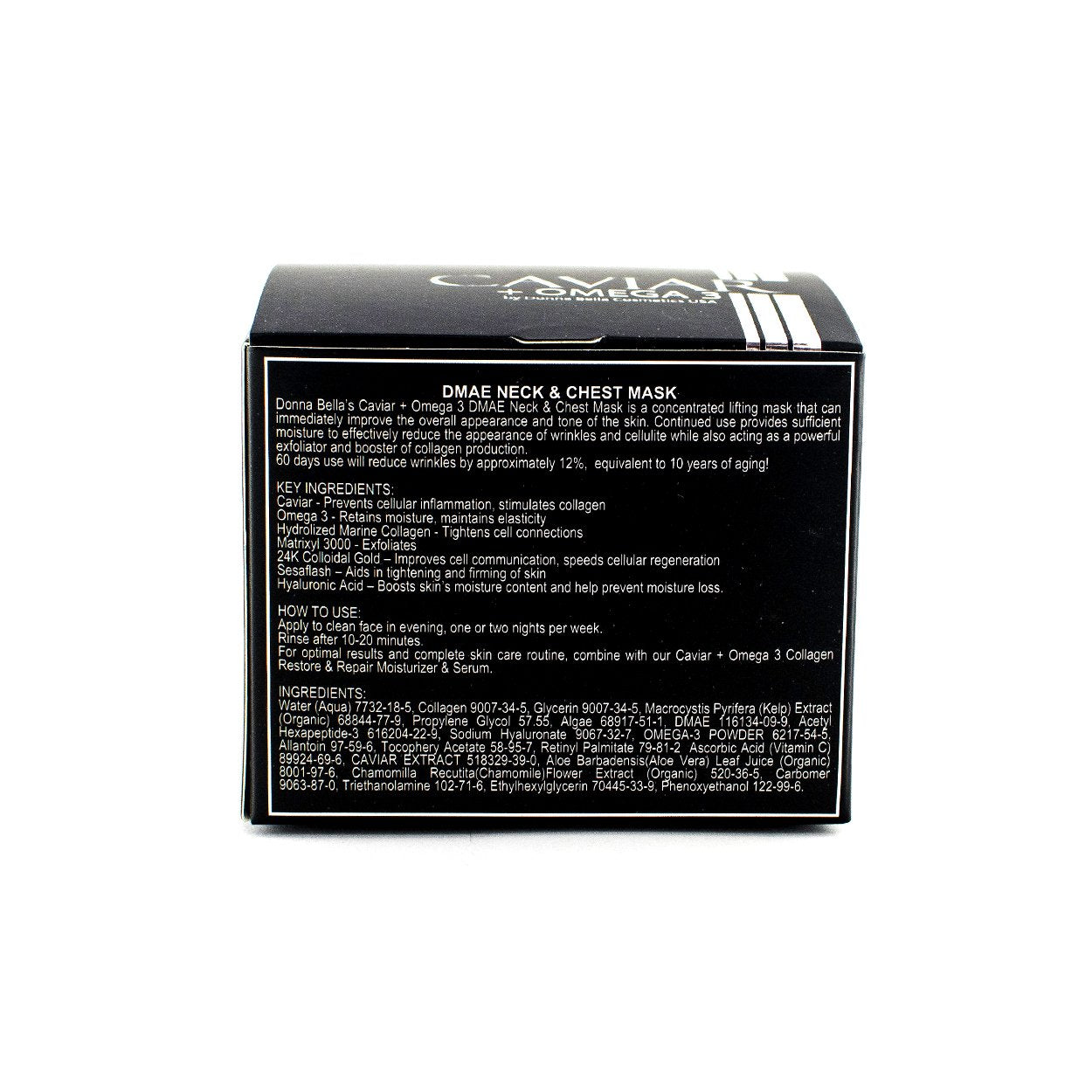 DMAE Neck &amp; Chest Mask – Beauty Cosmetics / Donna Bella