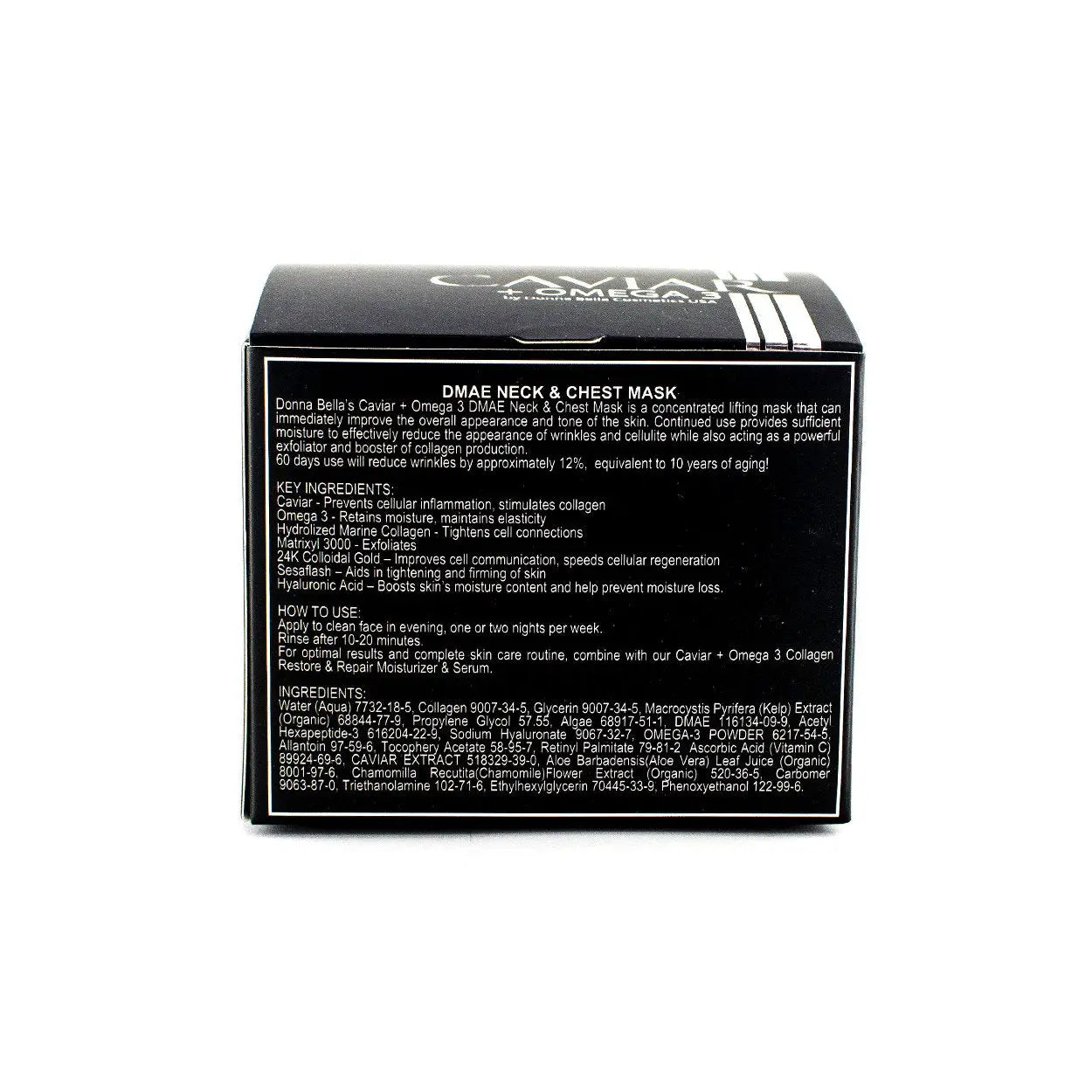 DMAE Neck &amp; Chest Mask – Beauty Cosmetics / Donna Bella Beauty Cosmetics