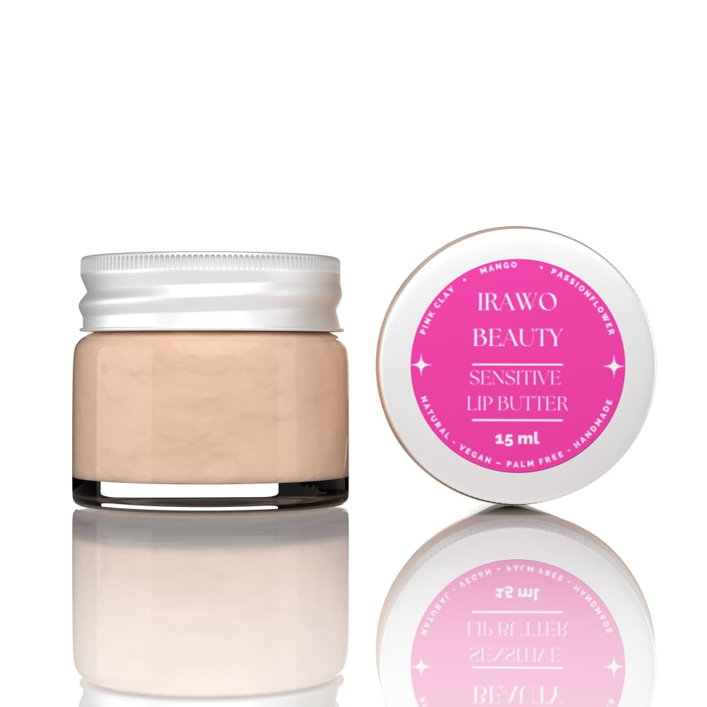 IRAWO BEAUTY SENSITIVE LIP BUTTER — soothing care for delicate lips