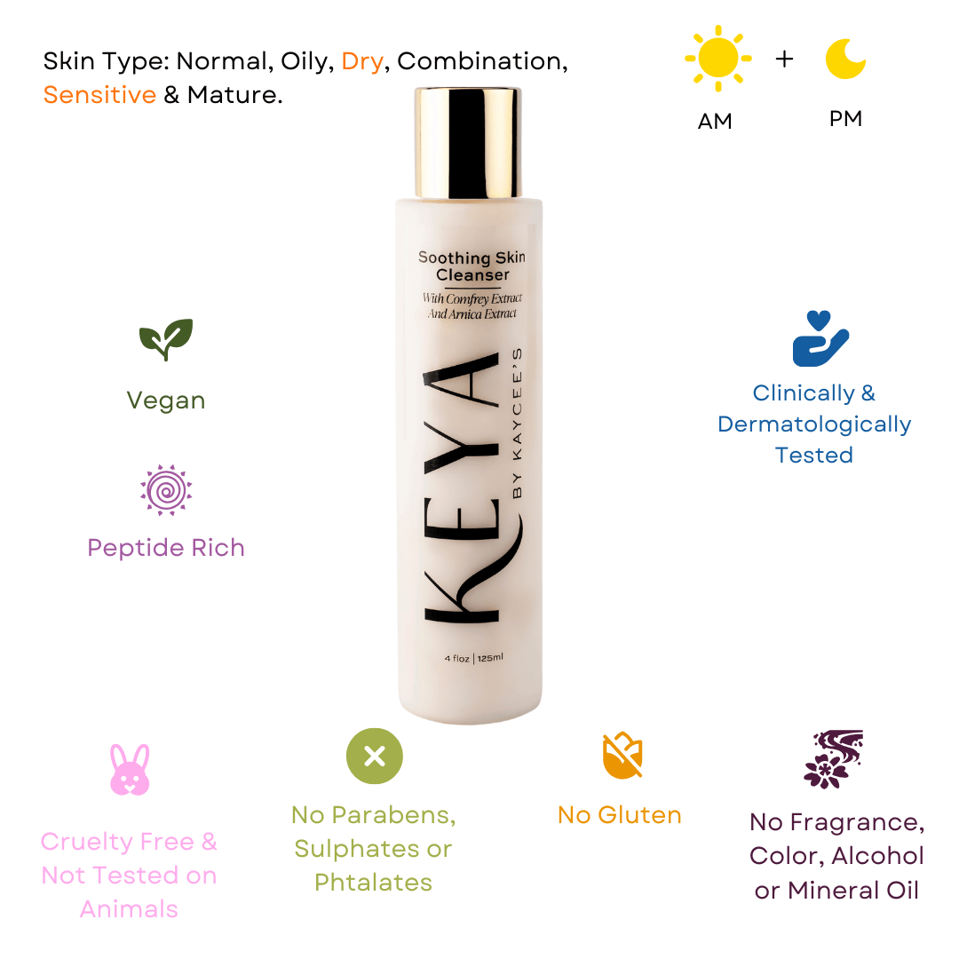KEYA BY KAYCEE'S GENTLE NOURISHING CLEANSER – Harmonizing Care for Radiant Skin