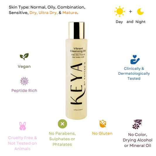 KEYA BY KAYCEE’S LIPID-INTENSIVE CLEANSING OIL – Nourishing Purifier By Kaycee's