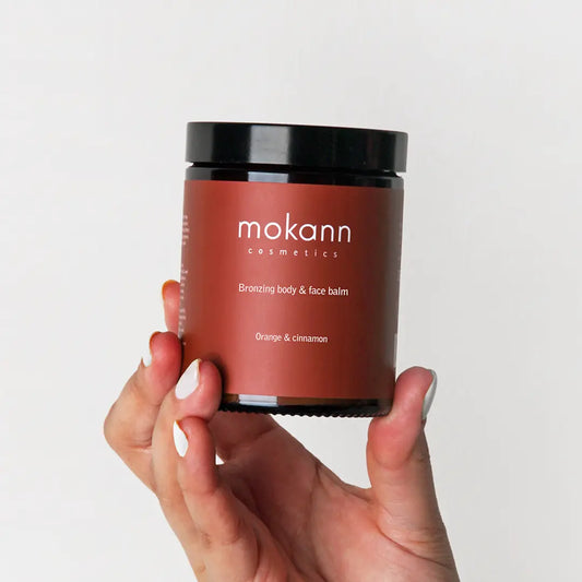 Mokann Cosmetics – Bronzing Body and Face Balm Orange & Cinnamon Mokann Cosmetics