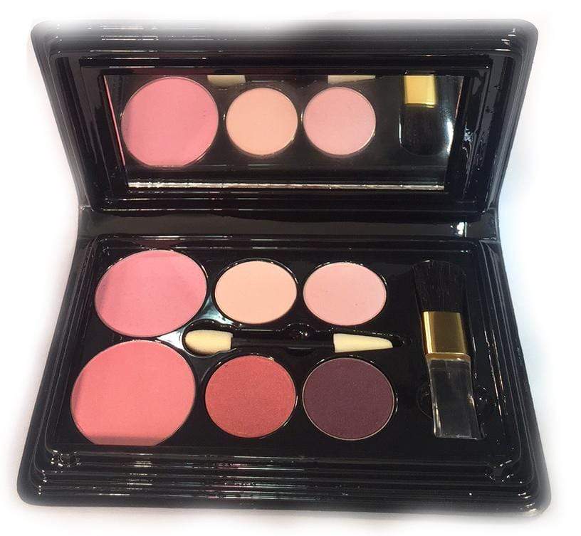DANYEL’S COSMETICS COCKTAIL MAKEUP COLLECTION — cabernet color palette with 6 versatile eye & cheek shades
