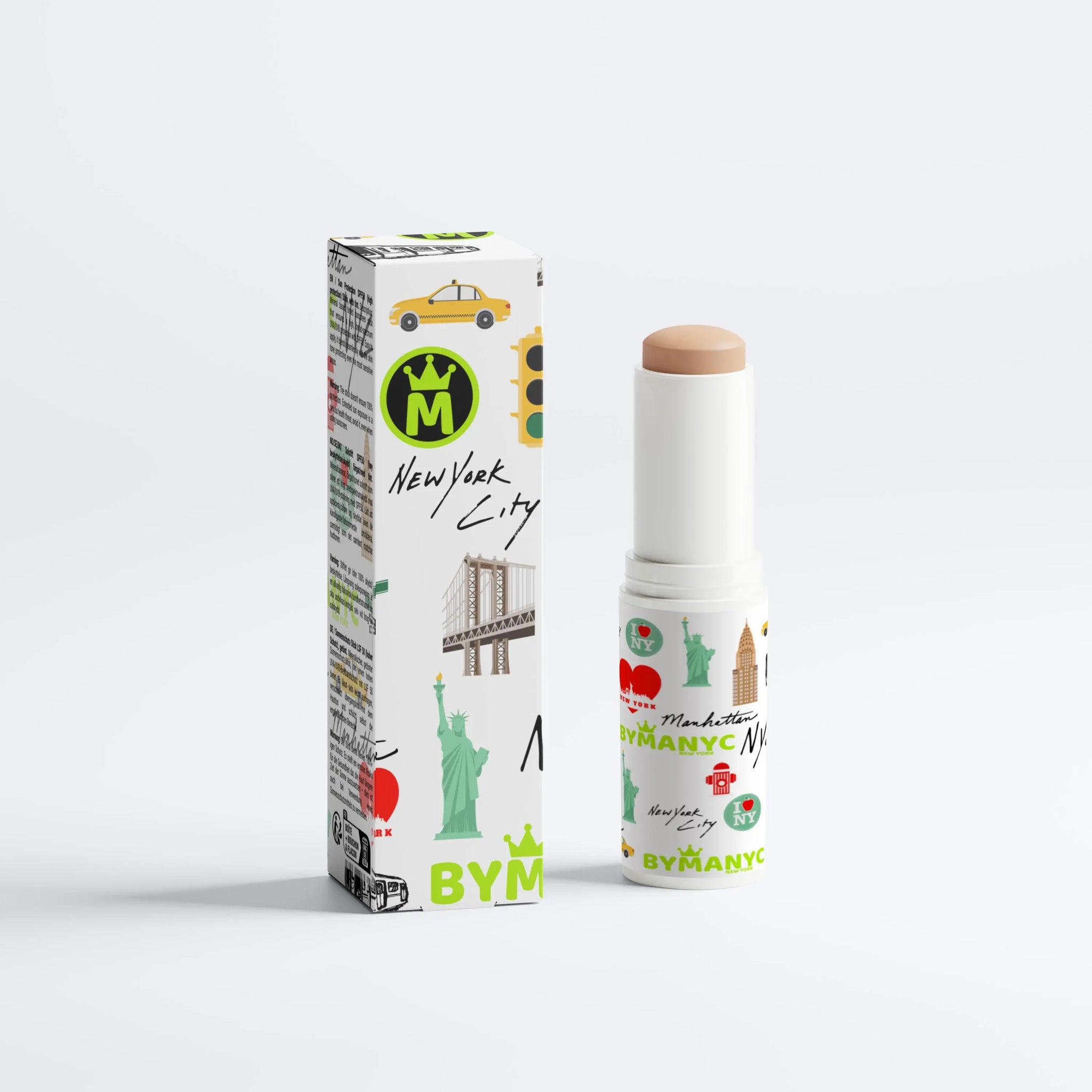 BYMANYC® New York – Vegan SPF50 Tinted Sunscreen Stick BYMANYC ® New York