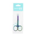 Durable 8.8cm stainless steel eyebrow scissors lightweight