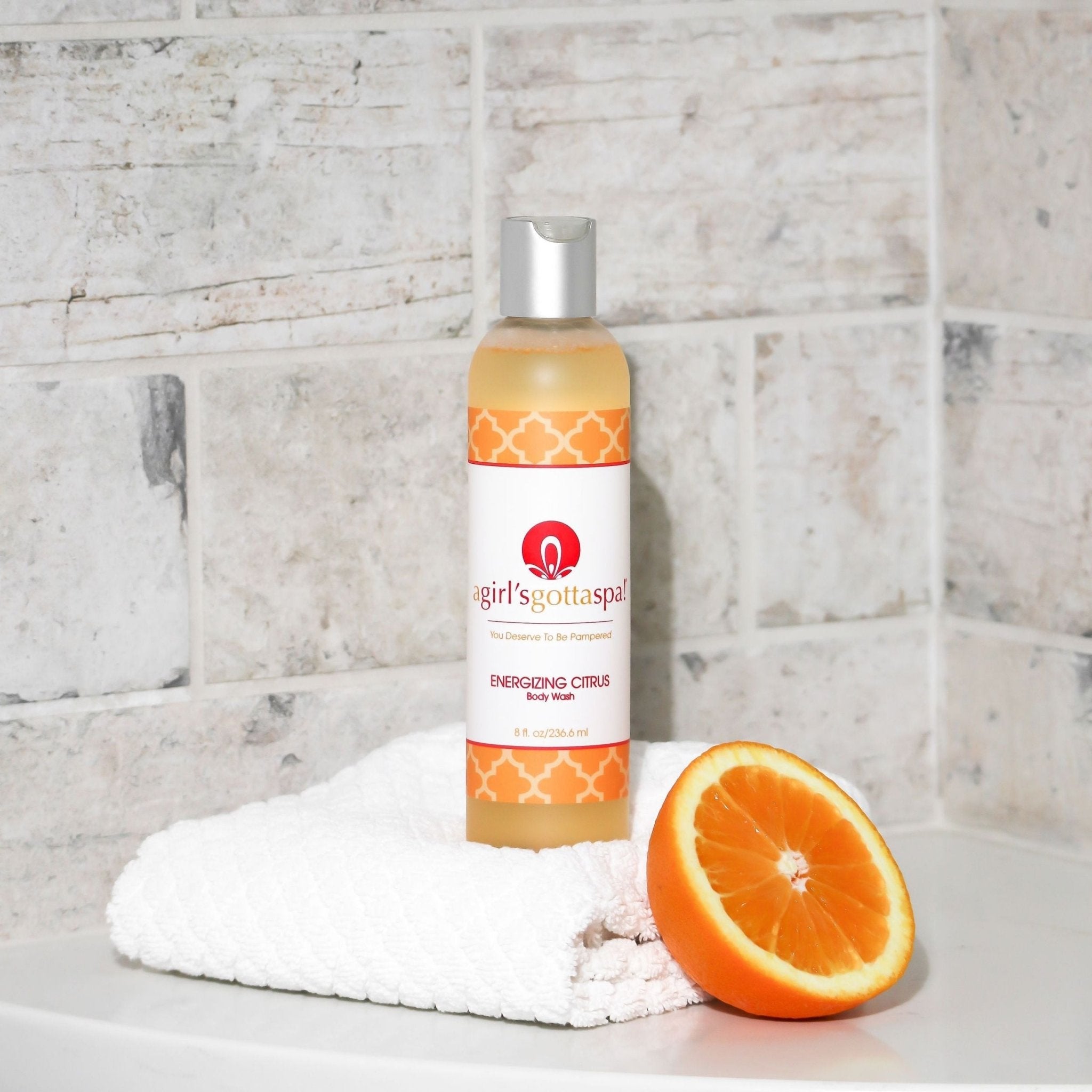 A GIRL'S GOTTA SPA! ENERGIZING CITRUS BODY WASH – Revitalizing Cleanse for Radiant Skin