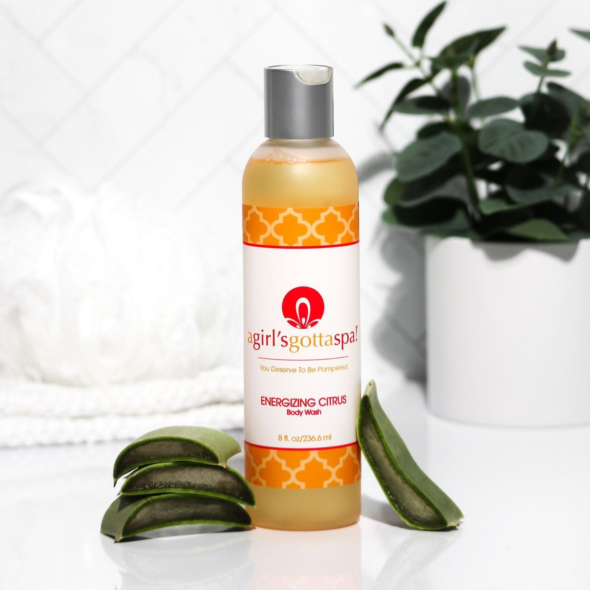 A GIRL'S GOTTA SPA! ENERGIZING CITRUS BODY WASH – Revitalizing Cleanse for Radiant Skin