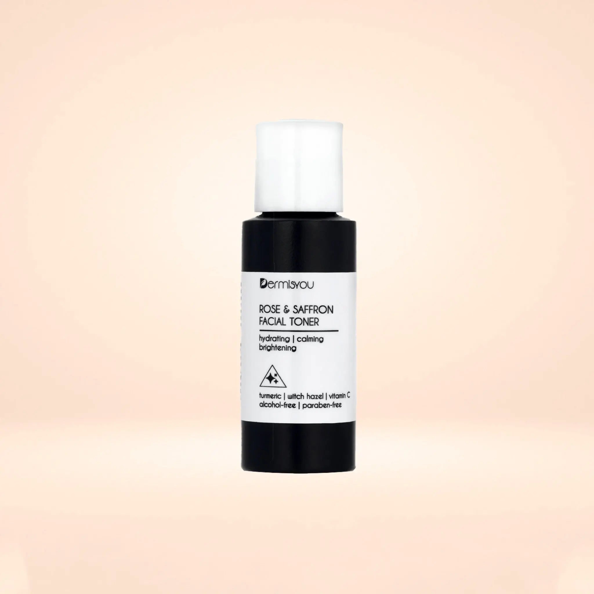 Alcohol-Free Facial Toner — Saffron &amp; Rose Water Hydration Dermisyou