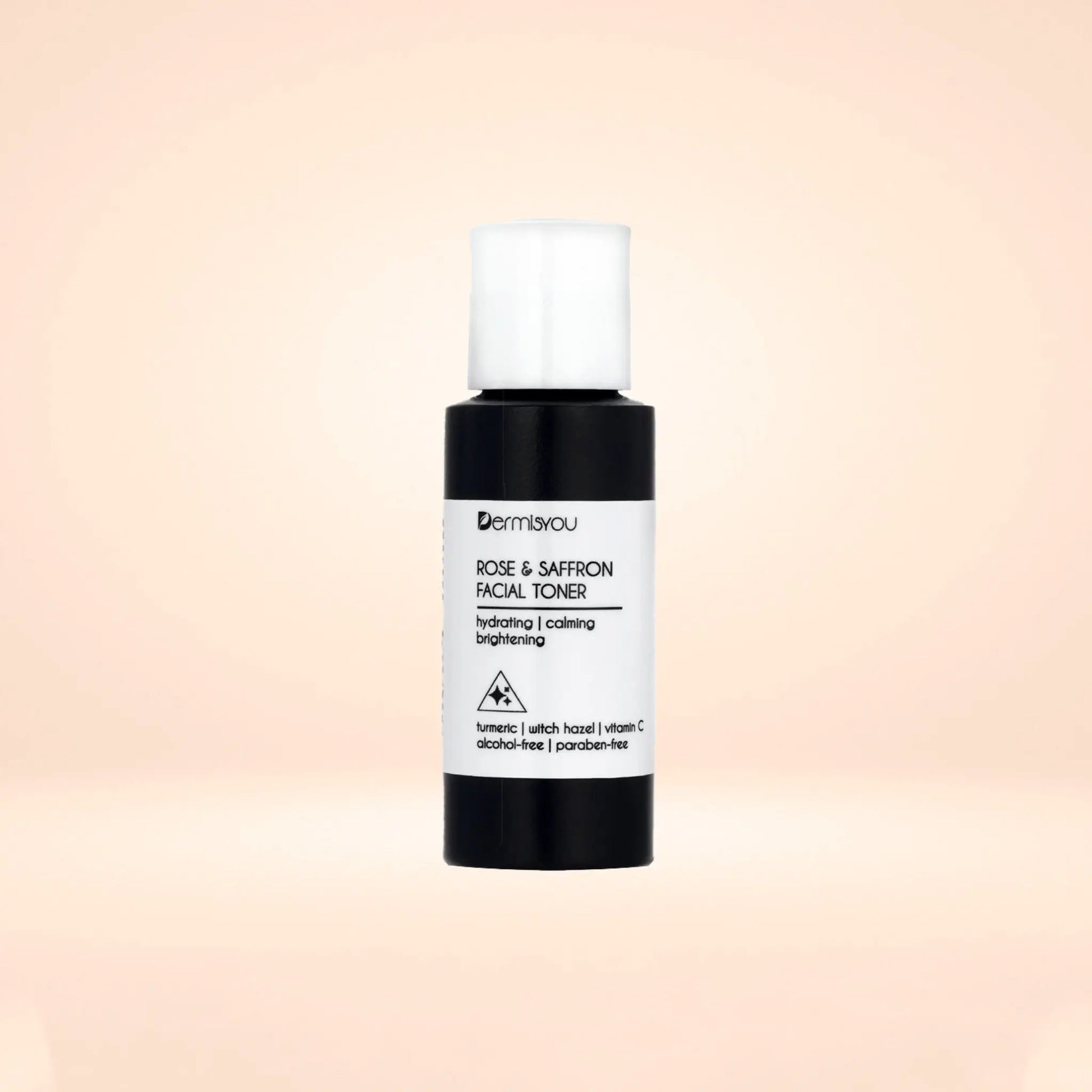 Alcohol-Free Facial Toner — Saffron &amp; Rose Water Hydration Dermisyou