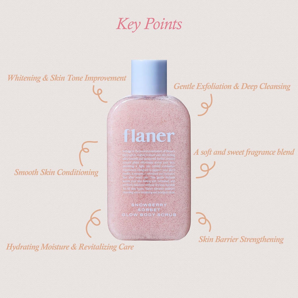 FLANER - Snowberry Sorbet Body Scrub