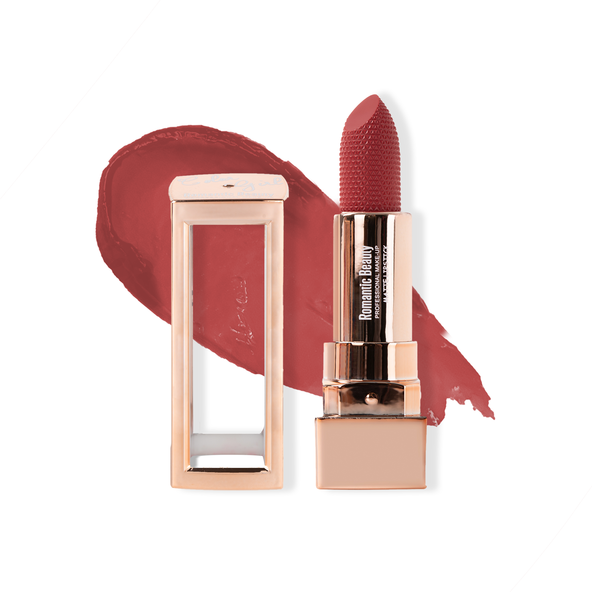 ROMANTIC BEAUTY LUSCIOUS MATTE LIPSTICKS — Red Hydrating, Long-Lasting Matte Finish