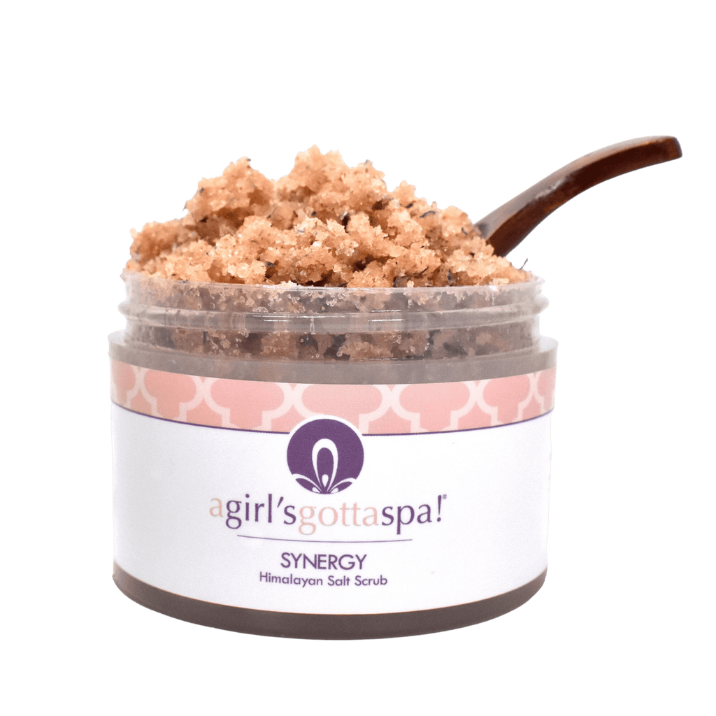 SYNERGY HIMALAYAN SALT SCRUB — Exfoliate, Detoxify & Rejuvenate Naturally
