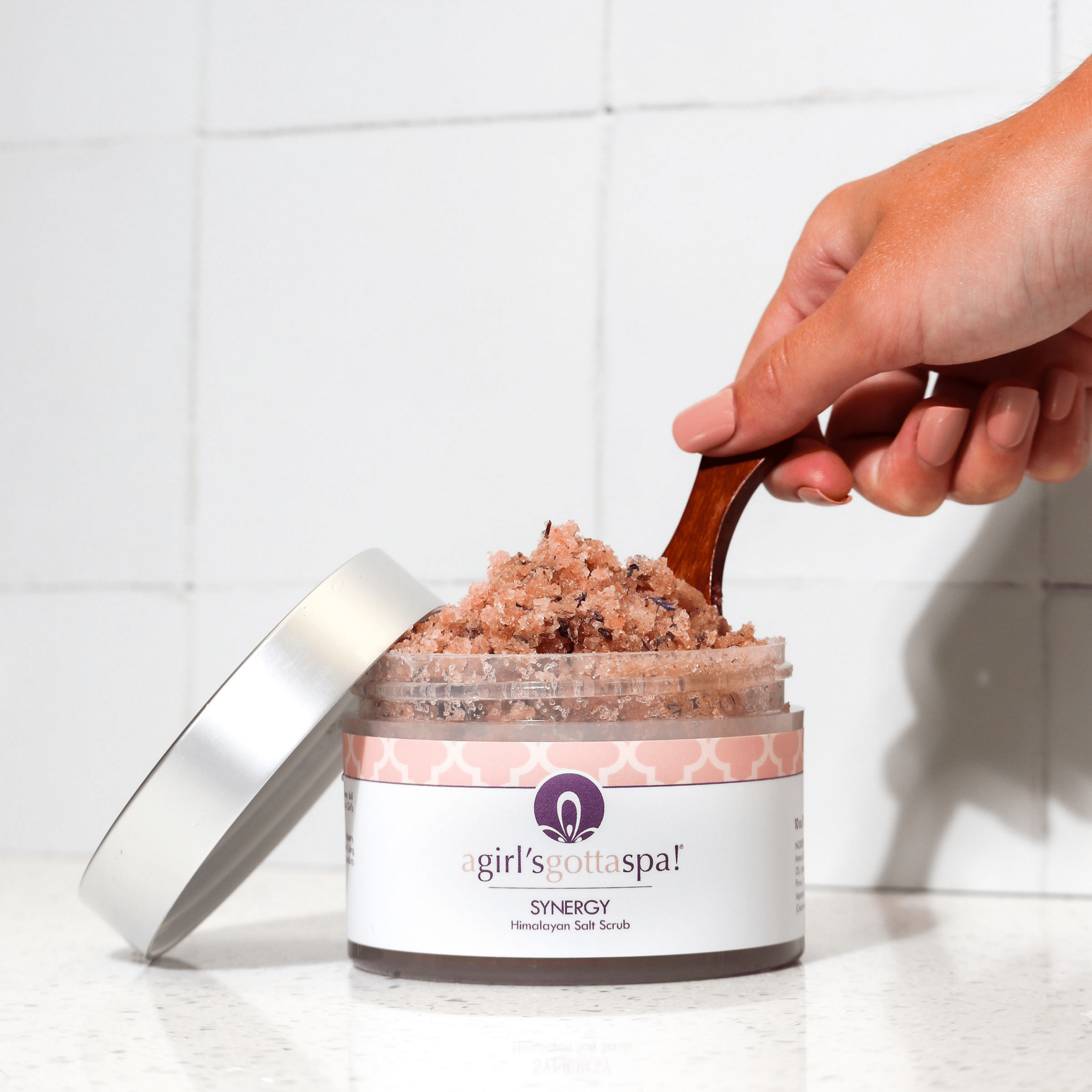 SYNERGY HIMALAYAN SALT SCRUB — Exfoliate, Detoxify & Rejuvenate Naturally