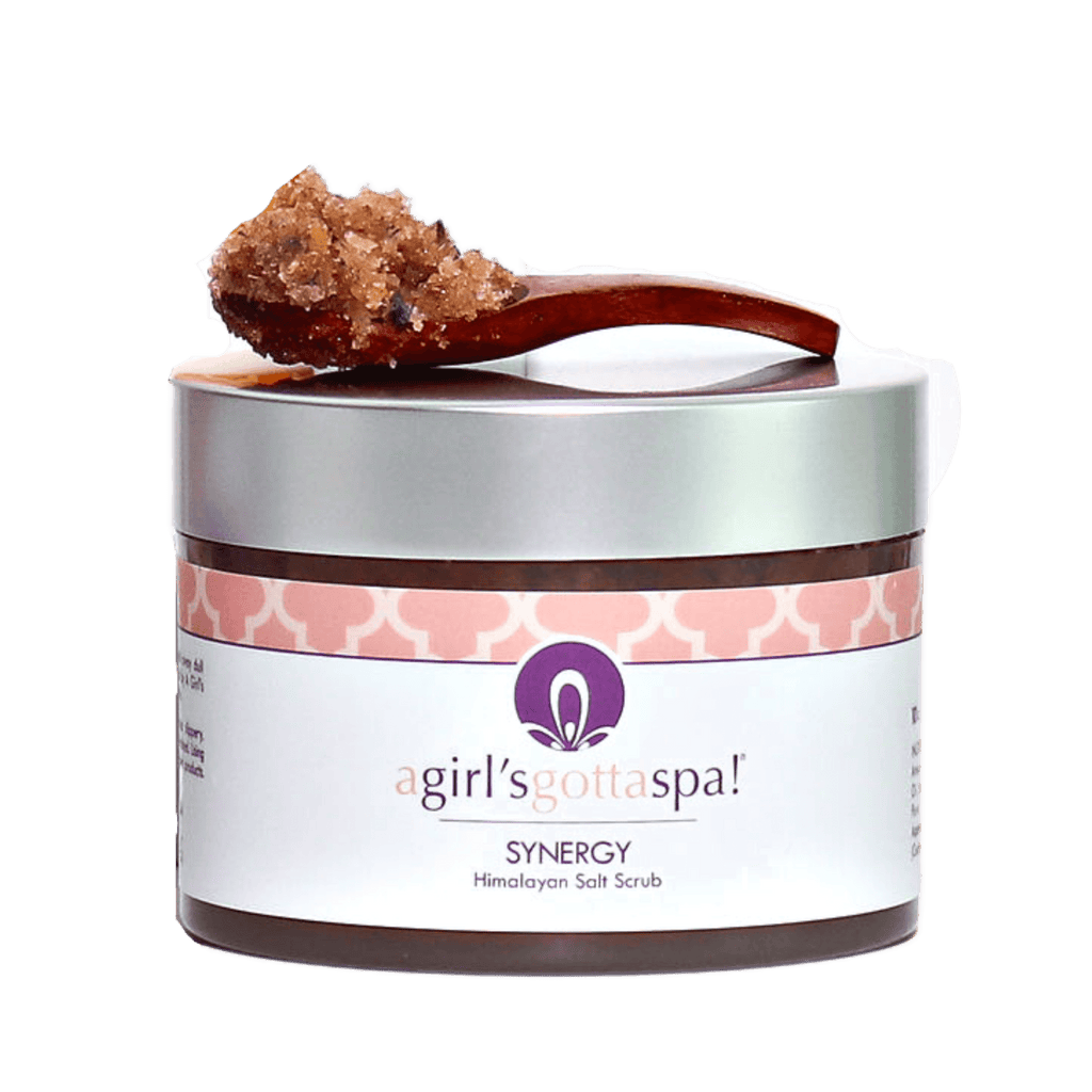 SYNERGY HIMALAYAN SALT SCRUB — Exfoliate, Detoxify & Rejuvenate Naturally