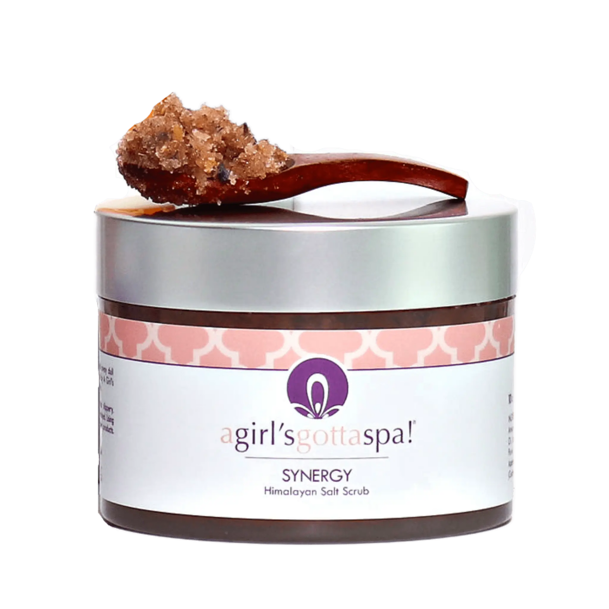SYNERGY HIMALAYAN SALT SCRUB — Exfoliate, Detoxify & Rejuvenate Naturally A Girl's Gotta Spa! LLC