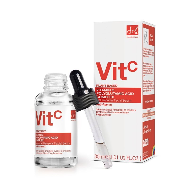 SKINCHEMISTS VITAMIN C &amp; POLYGLUTAMIC ACID BRIGHTENING SERUM — Radiance &amp; Hydration Boost