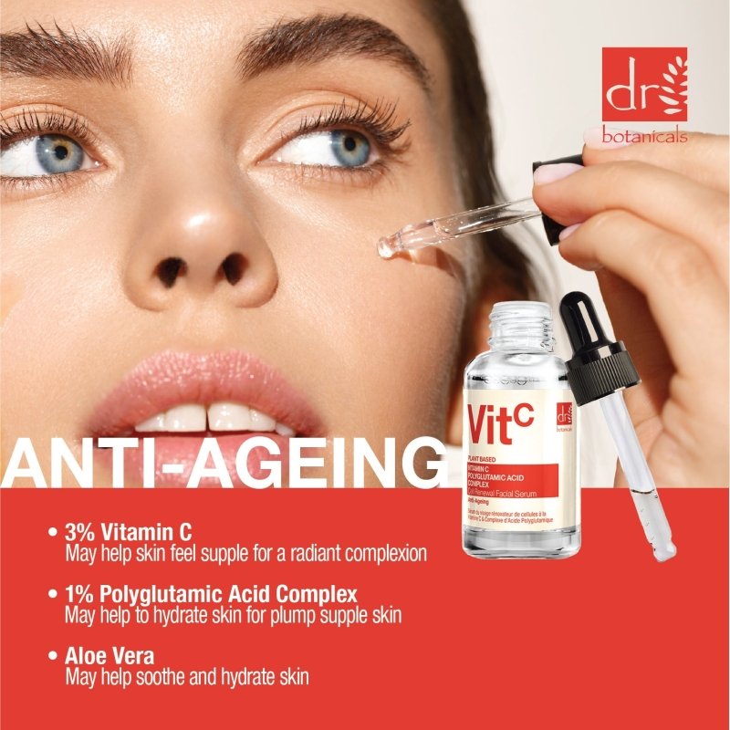 SKINCHEMISTS VITAMIN C &amp; POLYGLUTAMIC ACID BRIGHTENING SERUM — Radiance &amp; Hydration Boost