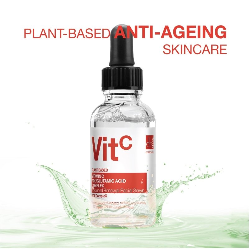 SKINCHEMISTS VITAMIN C &amp; POLYGLUTAMIC ACID BRIGHTENING SERUM — Radiance &amp; Hydration Boost